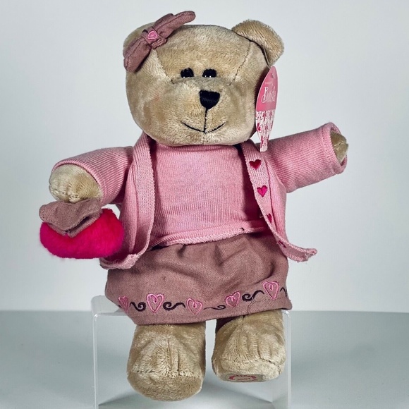 Starbucks Coffee Collectible Bearista Valentines Bear 2007 59th Ed NEW - Picture 1 of 5